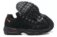 basket nike air max 95 og black red logo